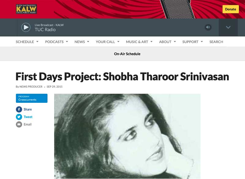 First-Days-Project-Shobha-Tharoor-Srinivasan